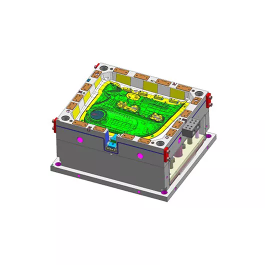 自動車ドアパネル本体射出成形金型