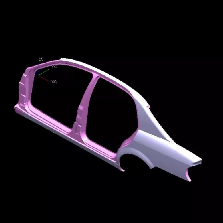 自動車用右側パネルプレス金型