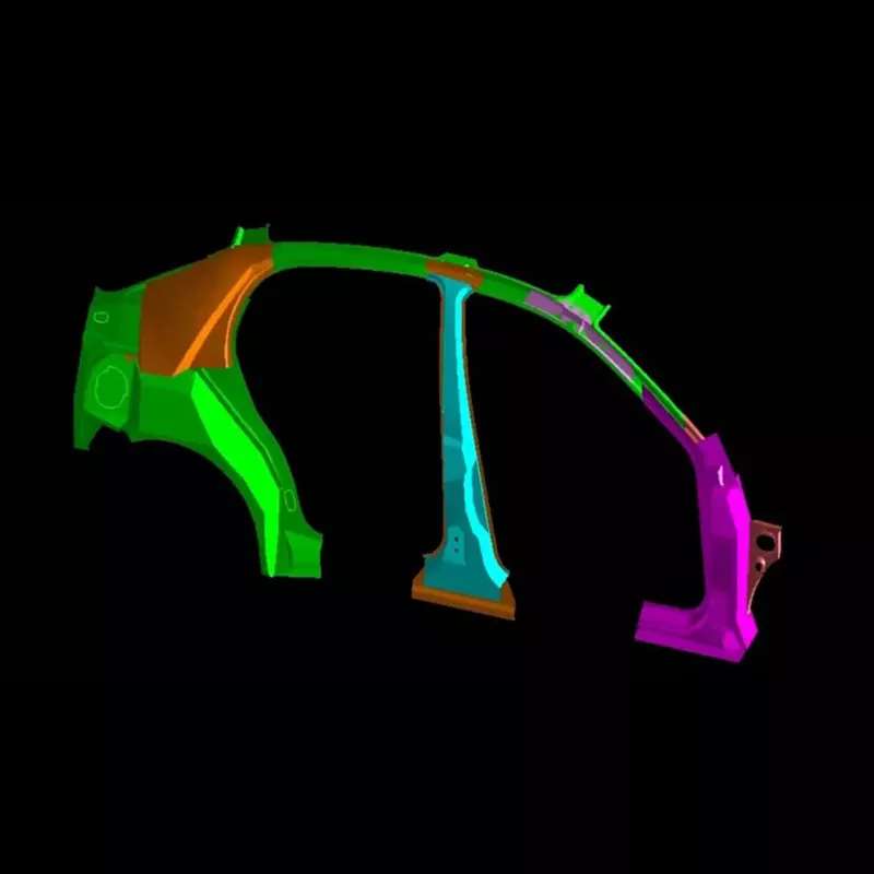 自動車サイドパネルインナーアッセンブリープレス金型