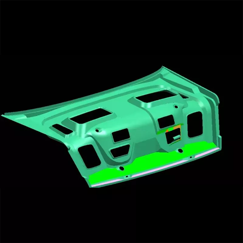 自動車トランクリッドインナーパネルプレス金型